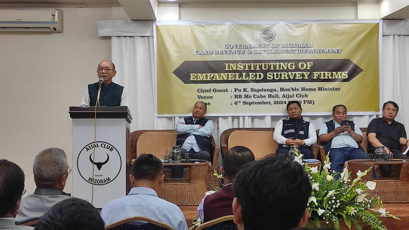 LRS empanelled survey firm-te tlangzarh: Ram changkangah chhiah an chawi tam - Sapdanga