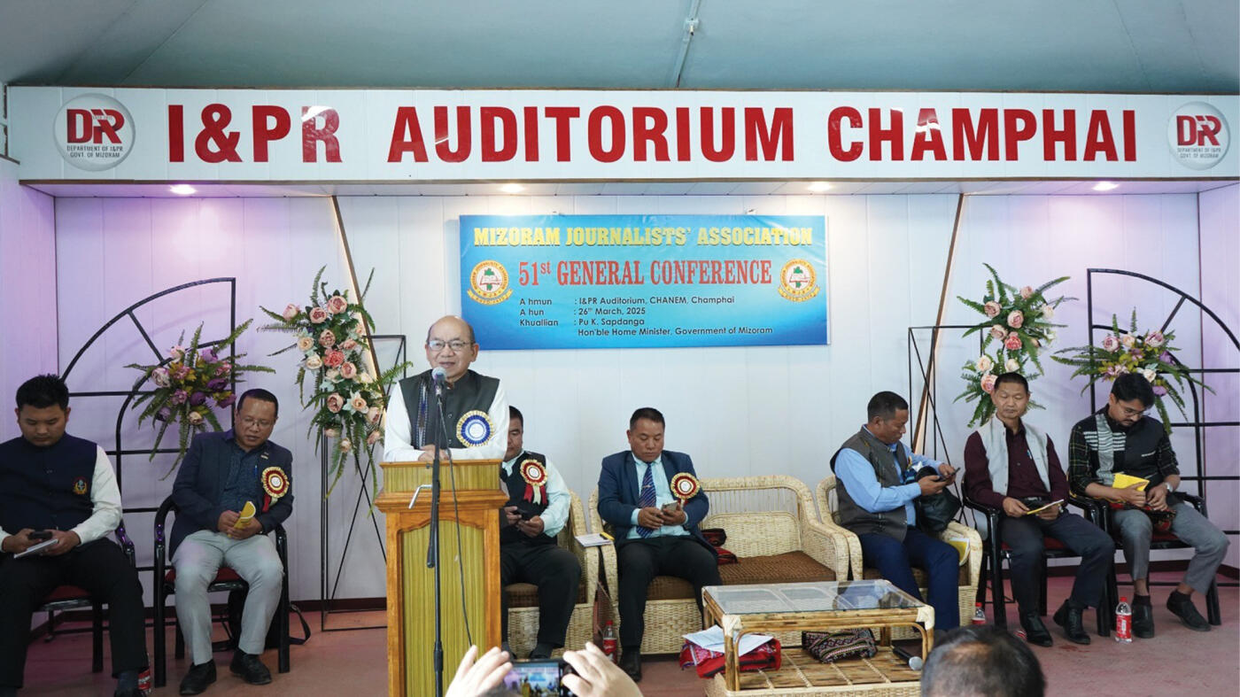 MJA-in Champhaiah inkhawmpui an hmang; Mizoram mamawh ber chu siamtharna - HM