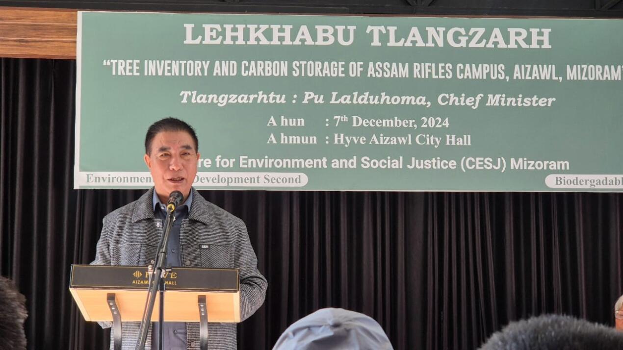 Assam Rifles-te'n April 2025-ah Aizawl an chhuahsan vek dawn - Chief Minister