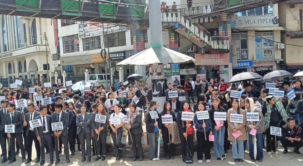 Nagaland :  NSF-in Vande Mataram sak tir tum duh lo