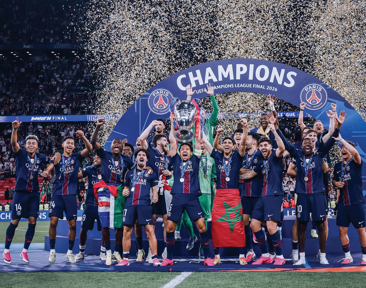 European champion ni nawn thei Enrique 'PSG'; Arsenal season kharna 'PAHNIHNA'