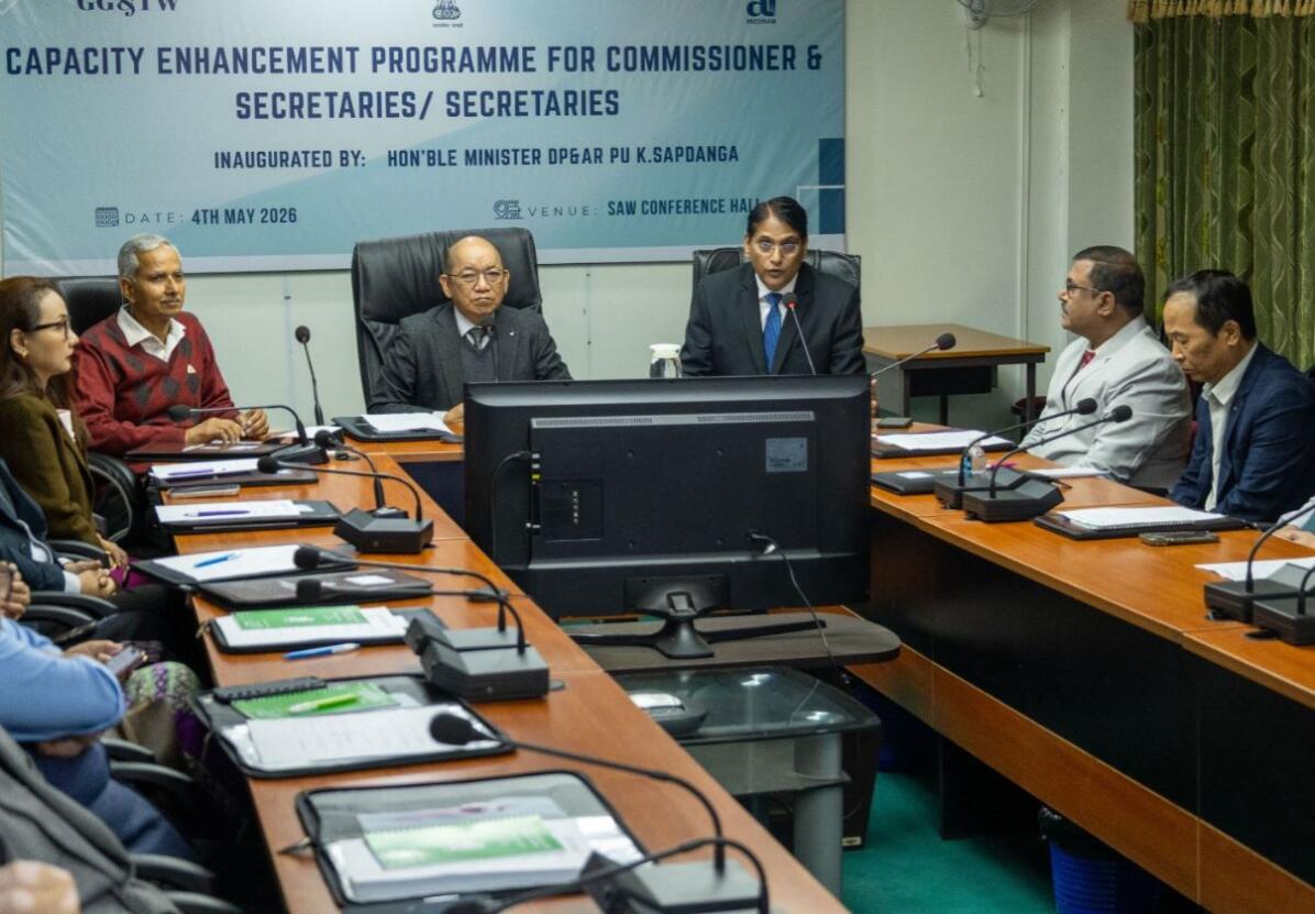 Secretary-te tan training buatsaih a ni; 'Sorkar ṭha kan ngai pawimawh' - DPAR Minister