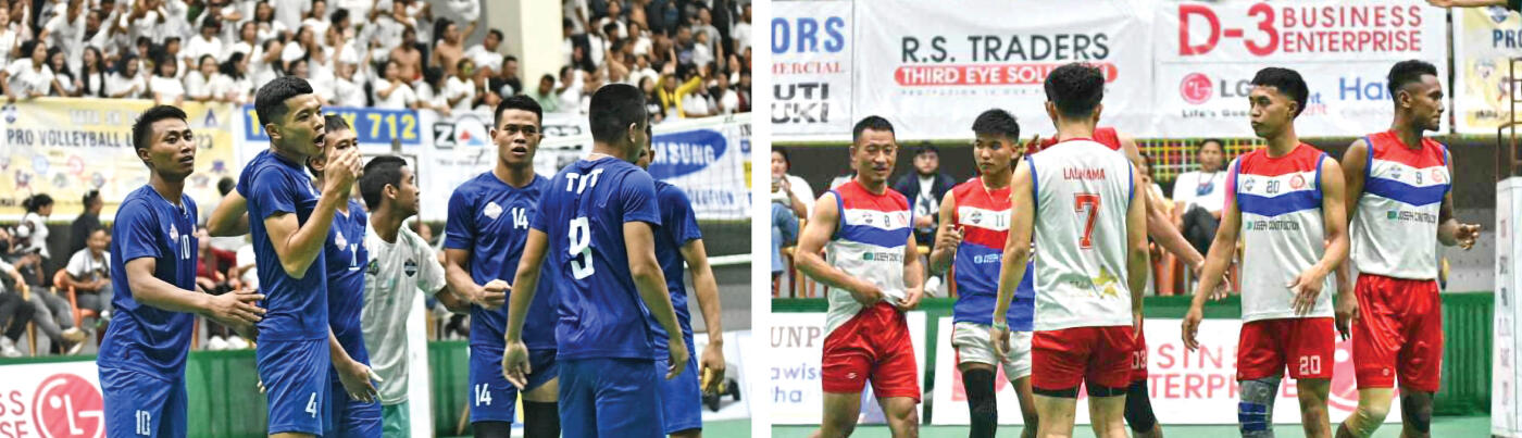 Zaninah Pro Volleyball League Final : Thutak Nunpuitu Team hmaah Hunthar