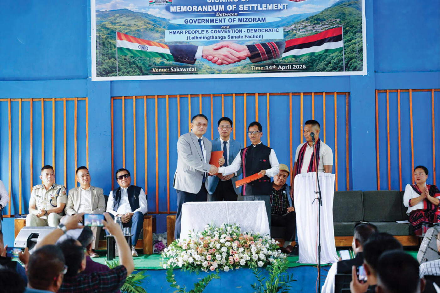 Sorkar leh HPC-D LF-ten inremna an ziak; 'Hnam bil hel an awm tawh loin ka hria' - Adviser to Chief Minister