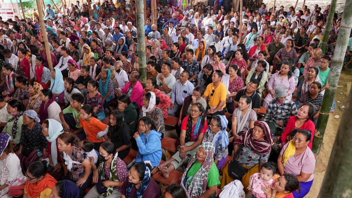 Manipur :  Tualchhung buaina vangin mi 60,000 chuangin in leh lo tlansan