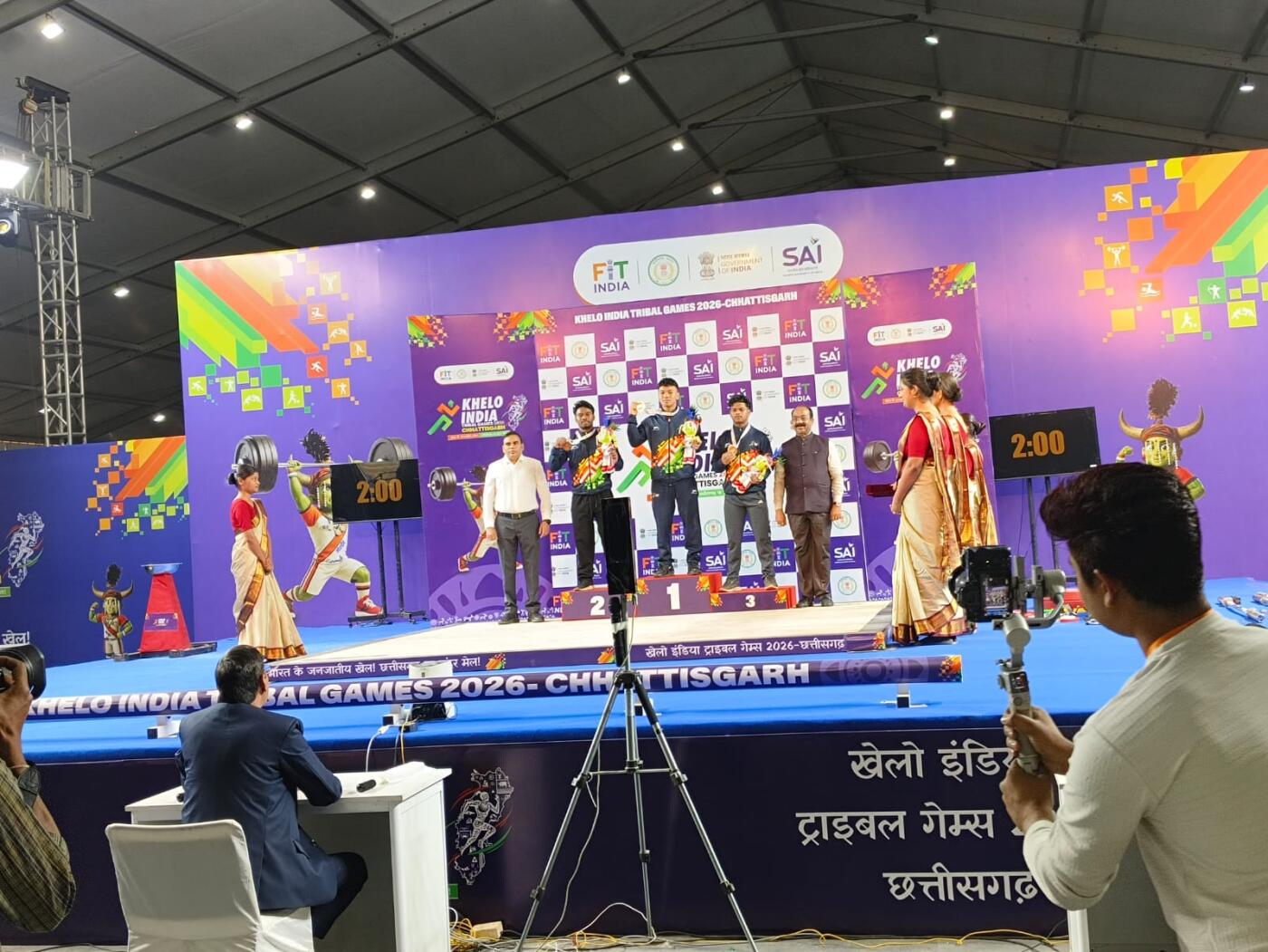 Khelo India-ah Isak-a'n gold a chawi chhuak