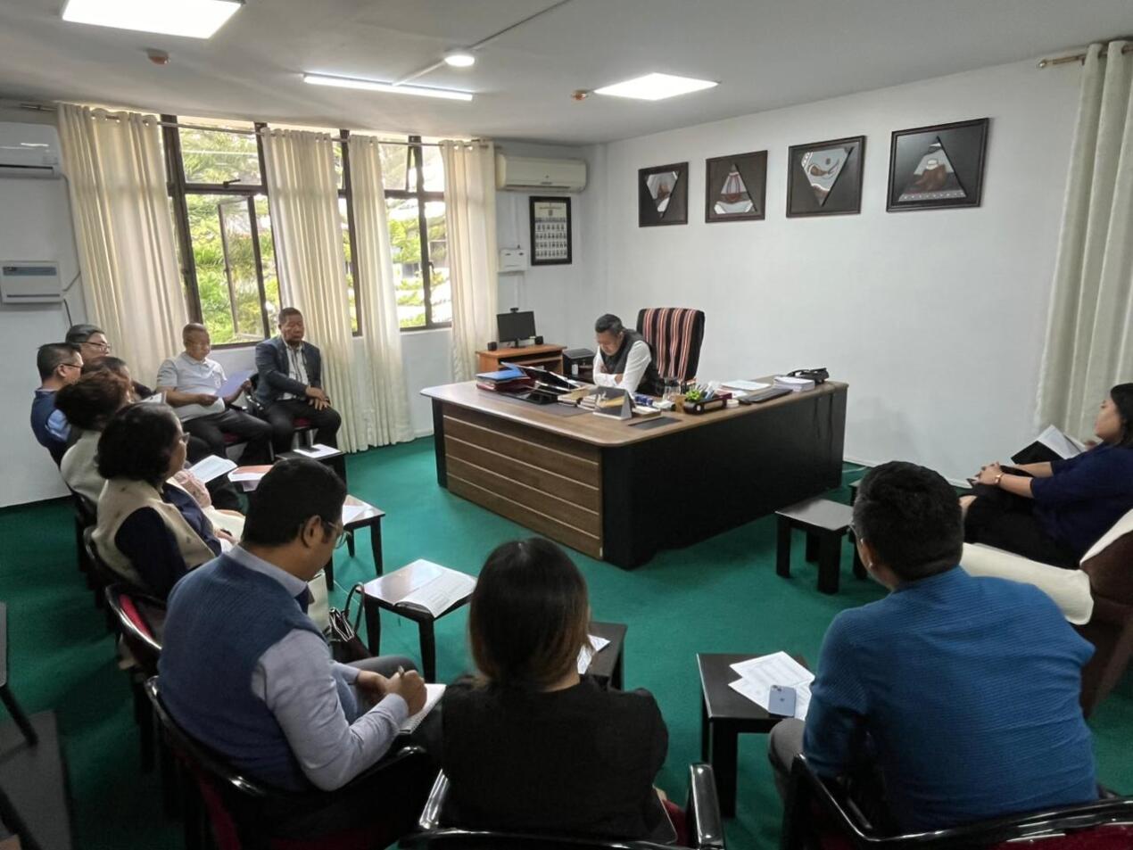 Tourim Minister leh CYMA hruaitute'n khualzin dawnsawn dan tur an sawiho