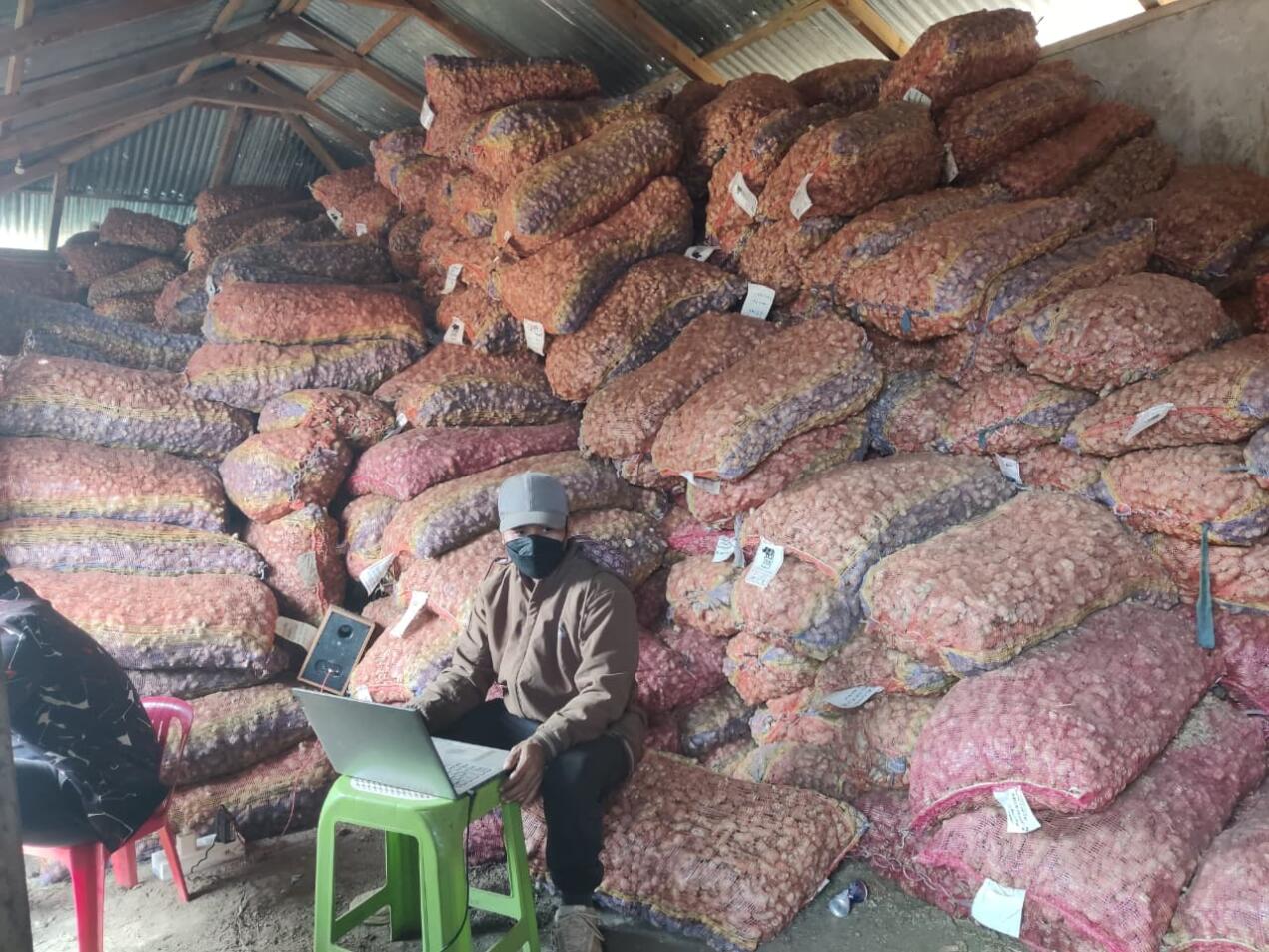 Sawhthing man kg-ah Rs 60 a kai; Nuai 33,873.61 man sawhthing hralh tawh