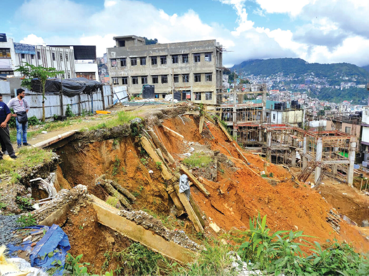 New Market building sak ṭan vat phût ; Kan chaw bél min ben buaksak a ni tih Sorkar hian hre mawlh rawh se - NMSJA