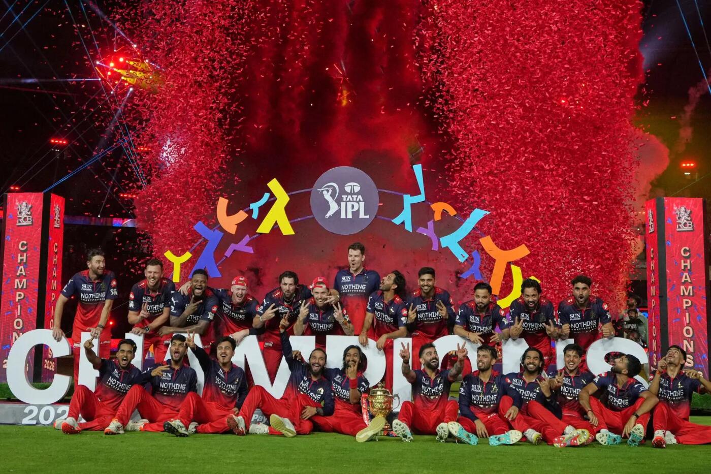 Indian Premier League: Kohli-a'n Bengaluru a zawnin a champion pui
