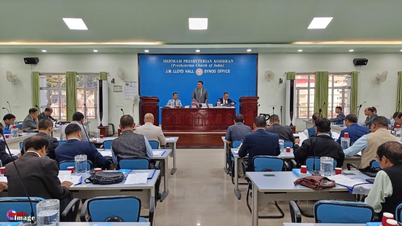 Synod Hospital-in MUHCS a zawm dawn; Jordan Centre chungchang Synod kutah