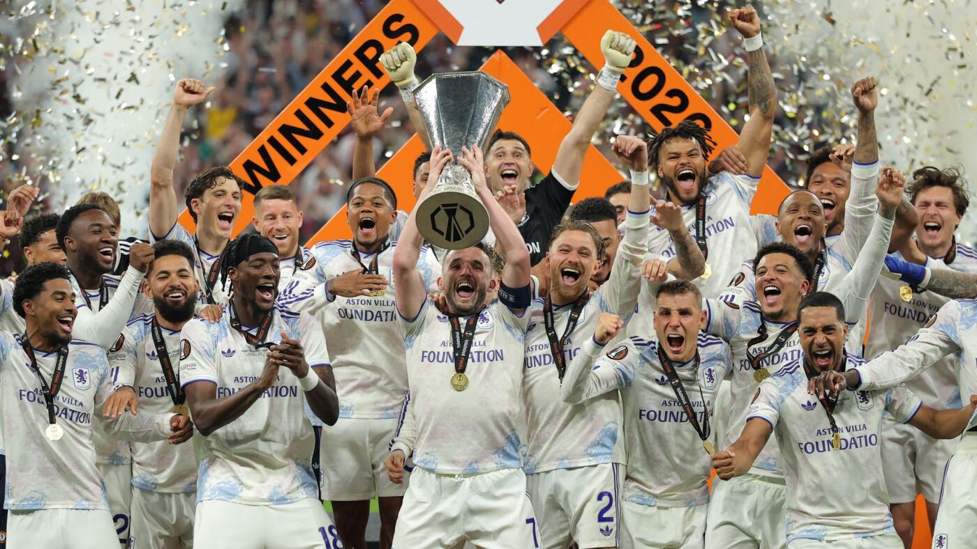 Europa League-ah Aston Villa an champion