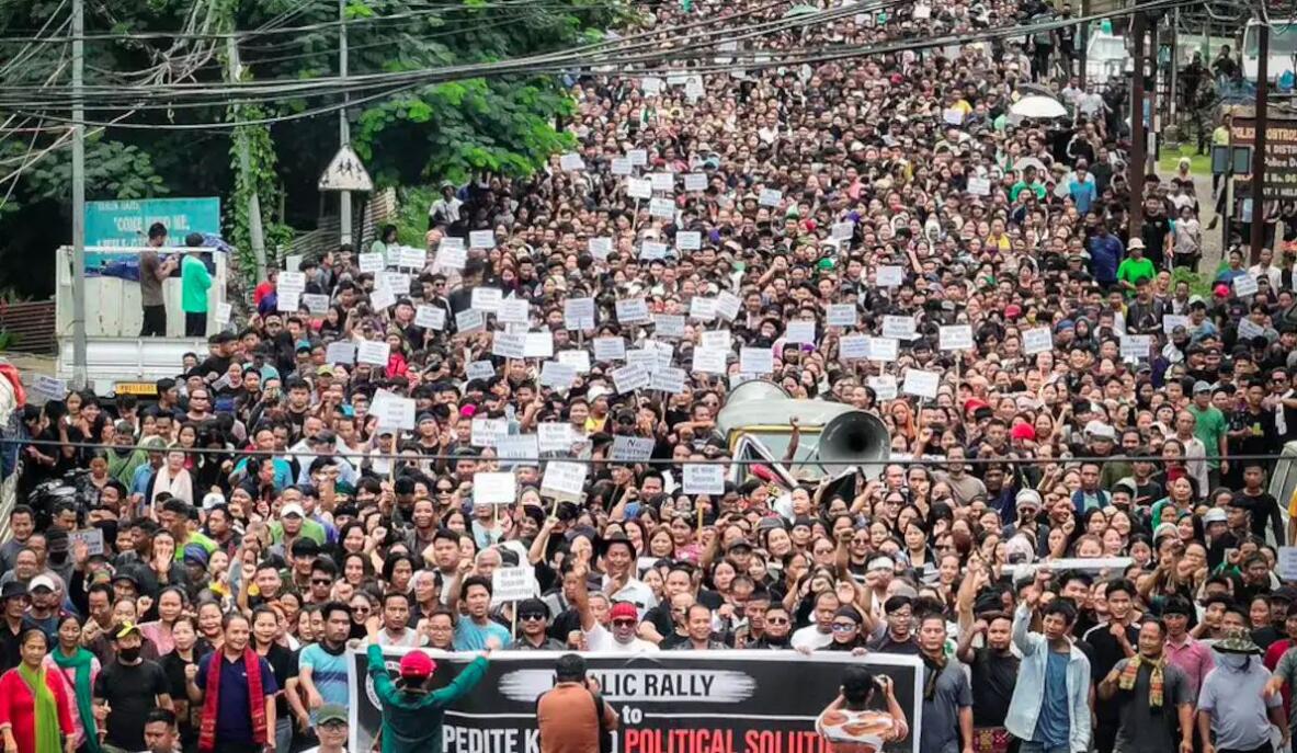 Manipur :  Kuki-Zo hnamte'n UT ngiatin kawng an zawh