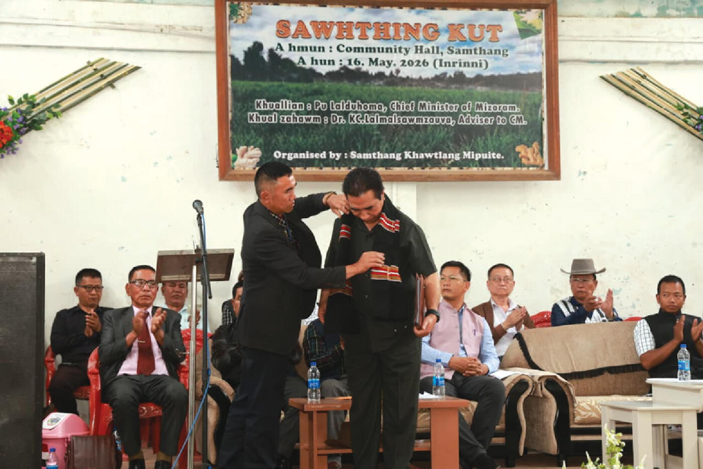 Samthangah Sawhthing Kût hman a ni: 'Sawhthing sâwngbâwl lamah kan  inbuatsaih chho zel' - CM Lalduhoma