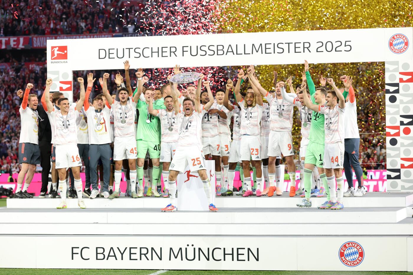 Kompany 'Bayern'-in nomawi an chawi ta; Chawi hmasa bertu Muller, a dawt Harry Kane