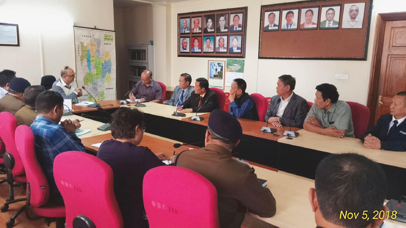 CEO Shashank-a'n Mizoram a chhuahsan lo ; Joint NGO-in vawiinah Hnam Hnatlang an ko