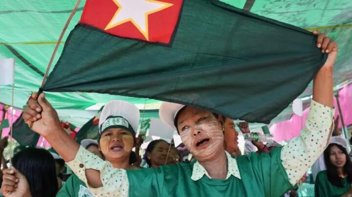 Myanmar inthlanah sipai thlawp party-in hma hruai fal