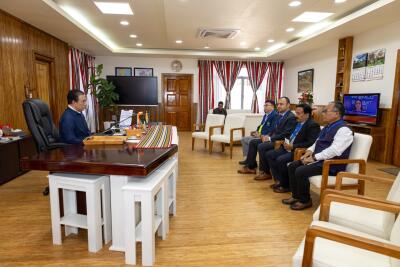 Oil depot neih thuai kan duh - Chief Minister