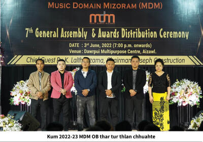 MDM Assembly vawi sarihna nei ; Award hrang hrang an sem nghal