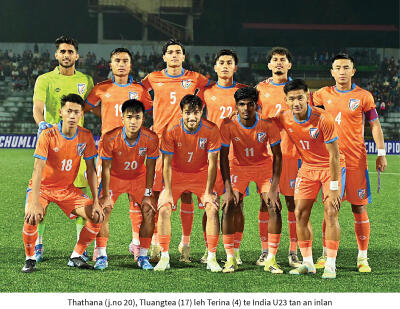 Terina captain-na hnuaiah India an chak