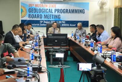 Geology & Mining-in 2023-24 chhungin Sorkarah Rs 12,54,91,153 an chhûng