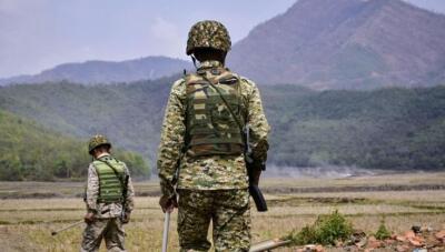 Manipur : Bomb hmanga inbeihnaah naupang pahnih thi