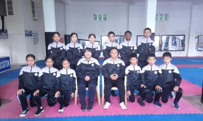 Mizoram taekwondo cadet team zin chhuak