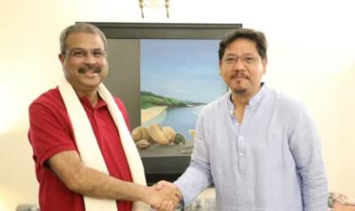Meghalaya : CM-in CUET exam centre siamsak ennawn turin ngen