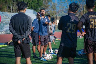 Chanmari FC-in Dipankur Sharma an la let