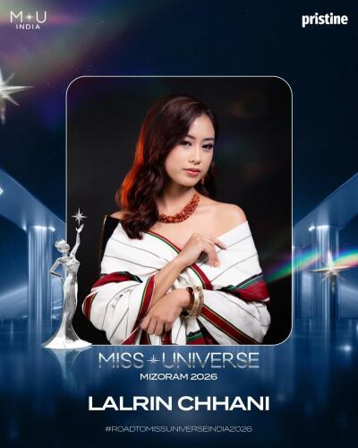 Miss Universe Mizoram atan Lalrinchhani thlang