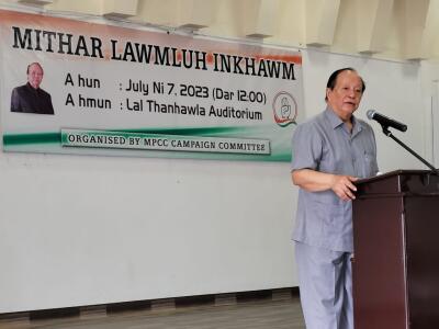 Congress party hian Zoram mipui tan sorkar ṭha kan tiam - Lalsawta