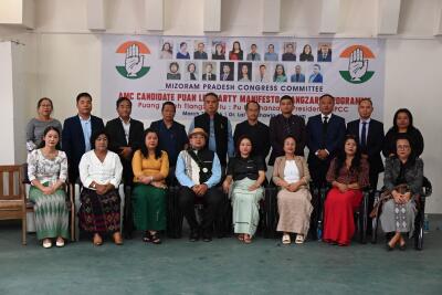 MPCC-in AMC candidate tur puang kim; 'Aizawl tihmasawn turin kan pên chhuak' - MPCC President