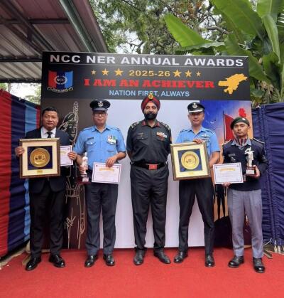 Mizoramin NCC award pariat dawng