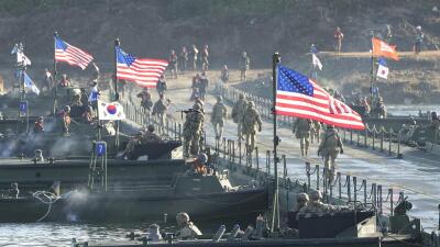 US, SKorea leh Japan-in joint military exercise nei