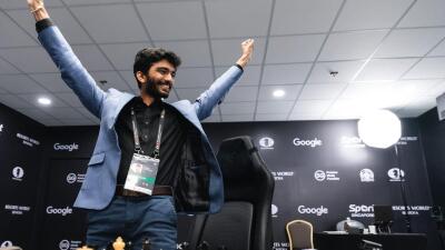 Chess champion naupang ber Gukesh