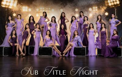 WCD Miss Mizoram thlanna hmawr bawk hnai ta Naktuk zanah  'Subtitle Night' nei dawn