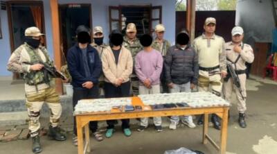 Manipur : Police-ten KCP cadre pariat an man