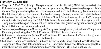Kulikawn-Tlangnuam kawnga lirthei tlan dan tur siamrem