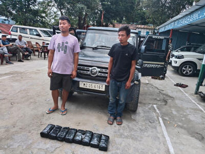 Police-in meth leh heroin an man