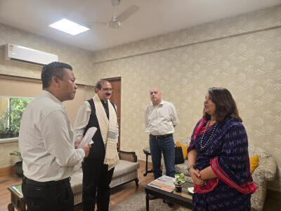 Tourism Minister leh Secretary an inkâwm; Tourism-a Mizoram hmasawnna an sawi dun