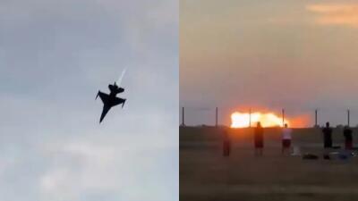 Poland airshow rehearsal-ah thlawhtheihna chesual