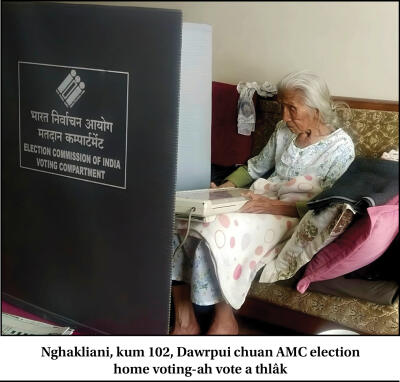 AMC inthlan atan home voting ṭan a ni