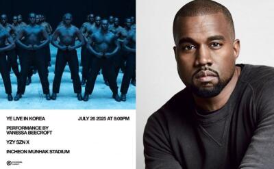 South Korea-ah Kanye West concert dawn