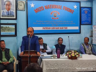 Insiamṭhat nan leh kan inzir fin nan kan tla ṭhinte hi a ṭha - Zoramthanga