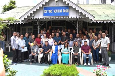 Civil Hospital, Aizawl-in MJA member-te hriselna dinhmun a thlâwnin an enfiah ṭan