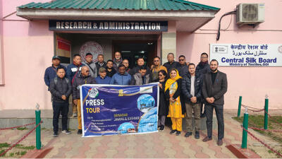 MJA member-te'n Jammu & Kashmir-a  silk pangang khawina hmunpui tlawh