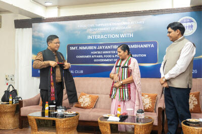 NFSA-a Mizoram quota tipung turin Chhanzova'n Union Minister a ngen