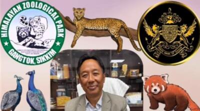State Bank of Sikkim-in Himalayan Zoological Park tan pawisa hlan