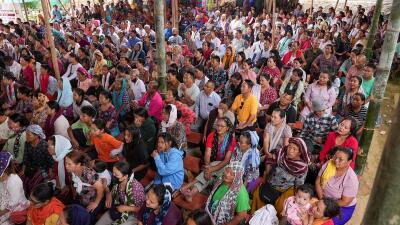 Manipur :  Tualchhung buaina vangin mi 60,000 chuangin in leh lo tlansan