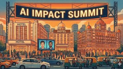 AI Summit thlen dawn vangin Delhi hotel rate a sang chak